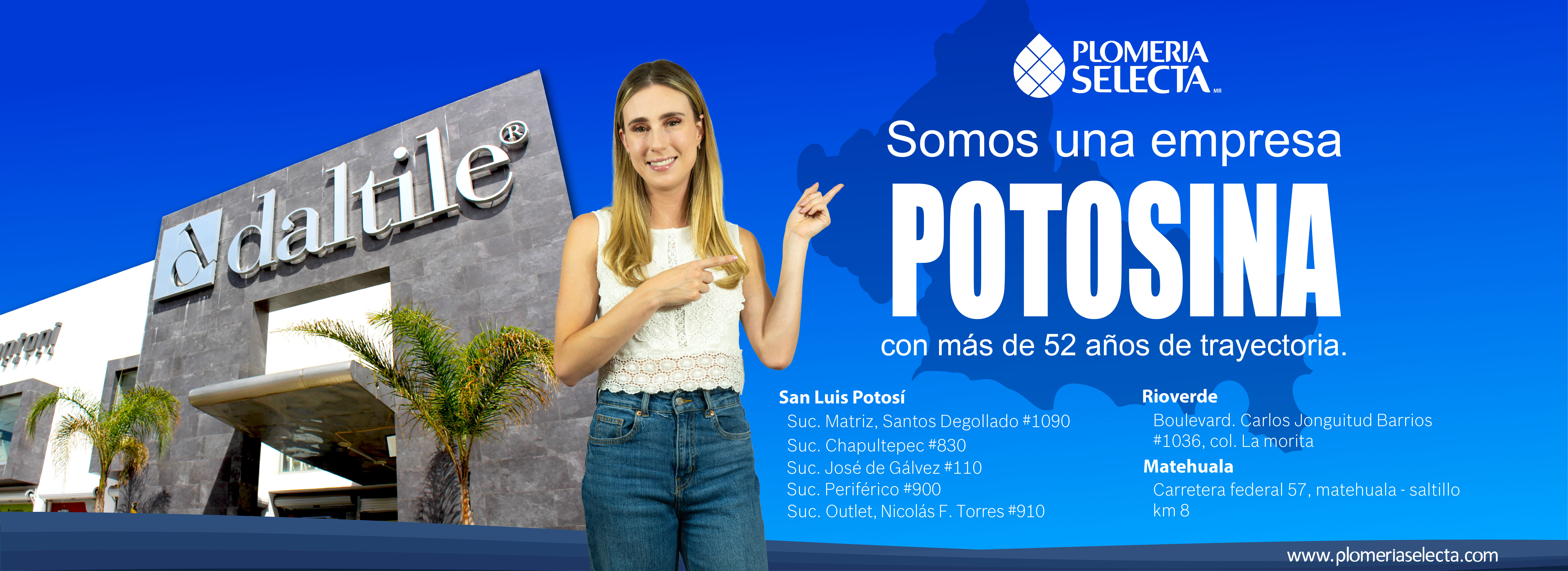 Plomeria selecta banners